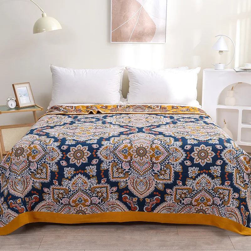 Norvo | BohemiaCotton – Myk & Avkjølende 100% Bomullspledd