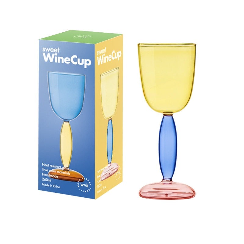 Norvo | Borosilicate 3-Farge Glass - Vin Glass