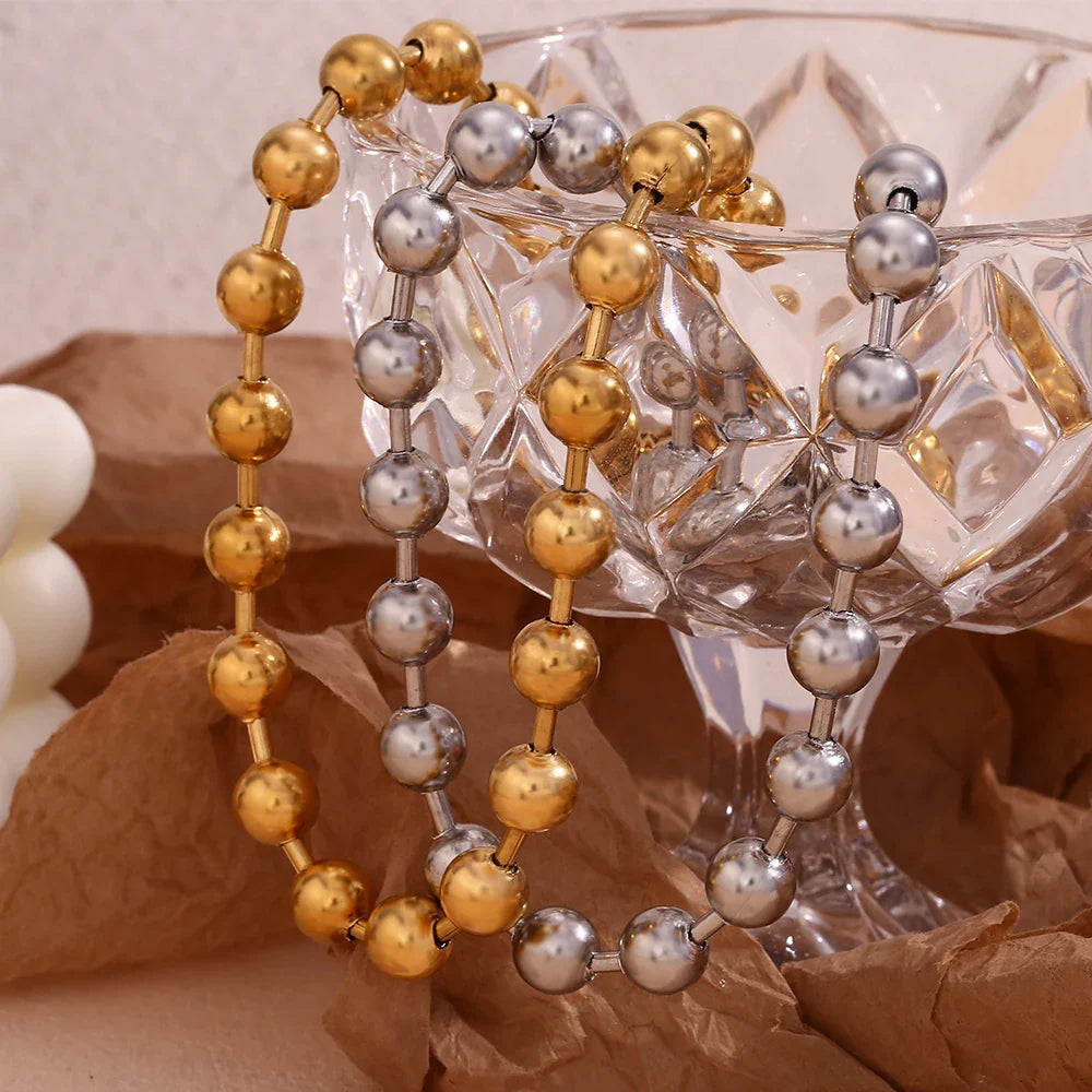 Norvo | 18k Klassisk Chunky Perlekjede