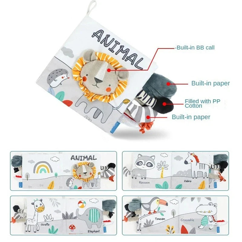 Norvo | Baby Sensory Educational Book