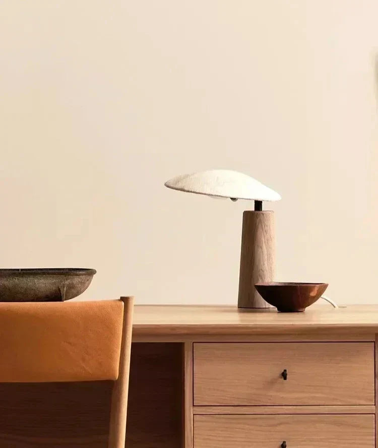 Norvo | Designerlampe med naturlig tre