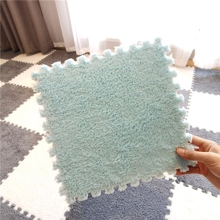 DIY Vinter Plush Puslespill Matte | Norvo
