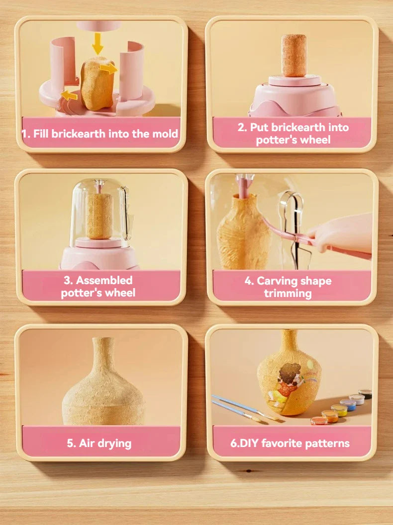 Norvo | Barn Elektrisk Keramikkmaskin