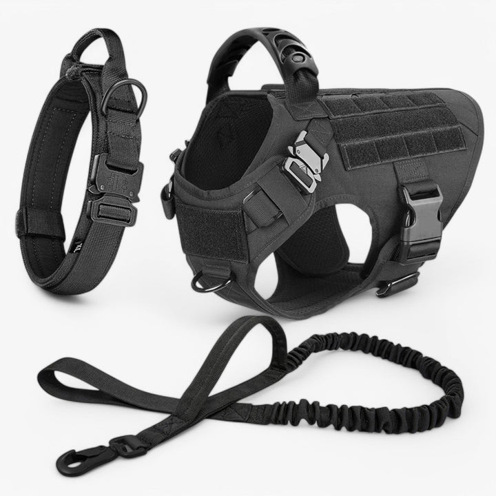 Norvo | KrachtGrip Hundesele – Justerbar Taktisk Sele for Trening & Turer