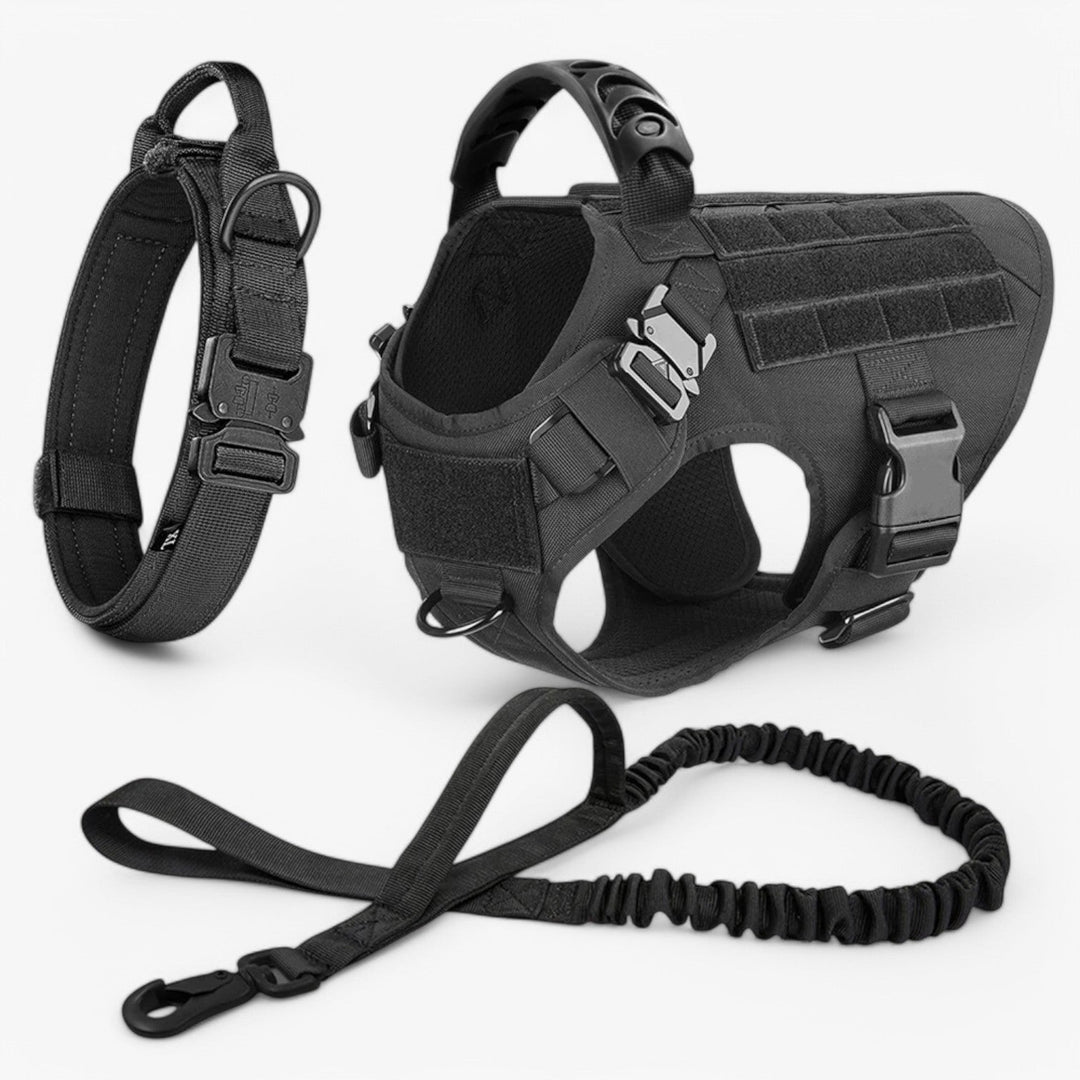 Norvo | KrachtGrip Hundesele – Justerbar Taktisk Sele for Trening & Turer