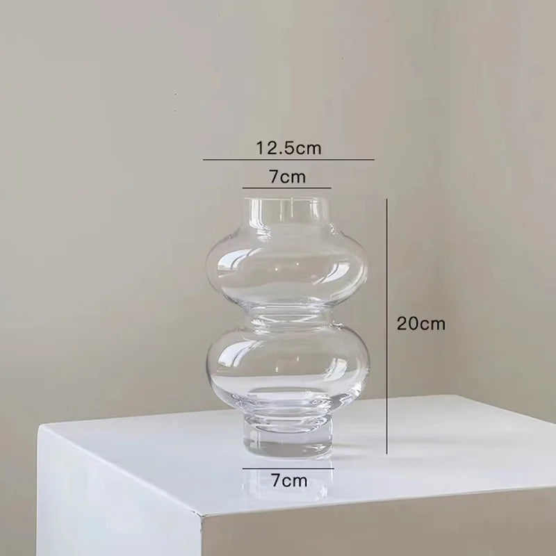 Norvo | Chubby 2-trinns glassvase