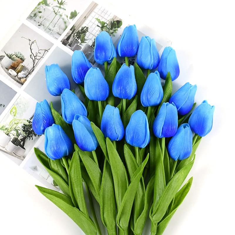 Norvo | Kunstig Tulipanbukett med Realistiske Livaktige Blomster