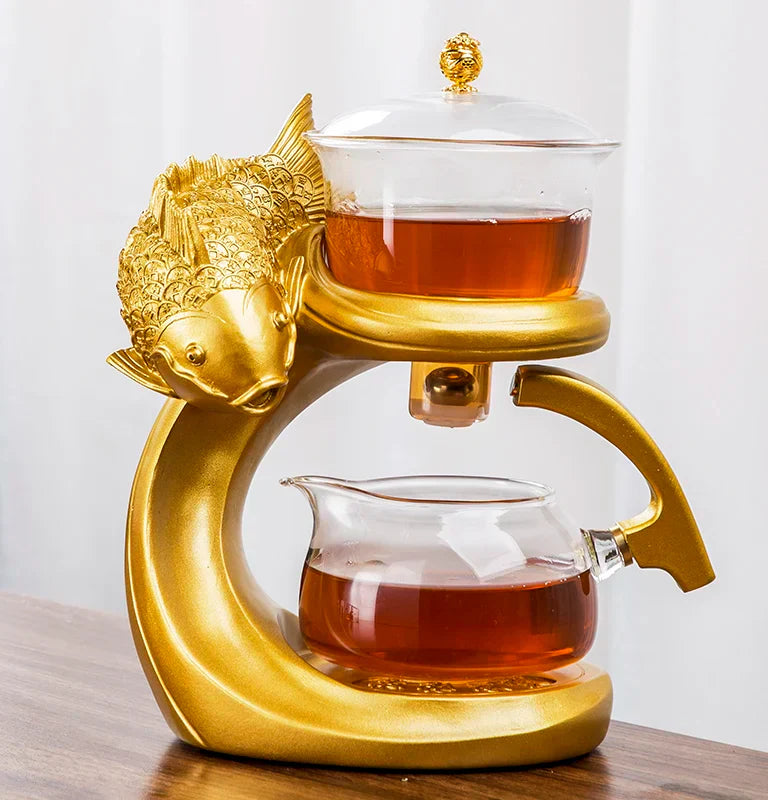 Norvo | Magnetisk Flow Kungfu Skilpadde Drage Tekanne Infuser