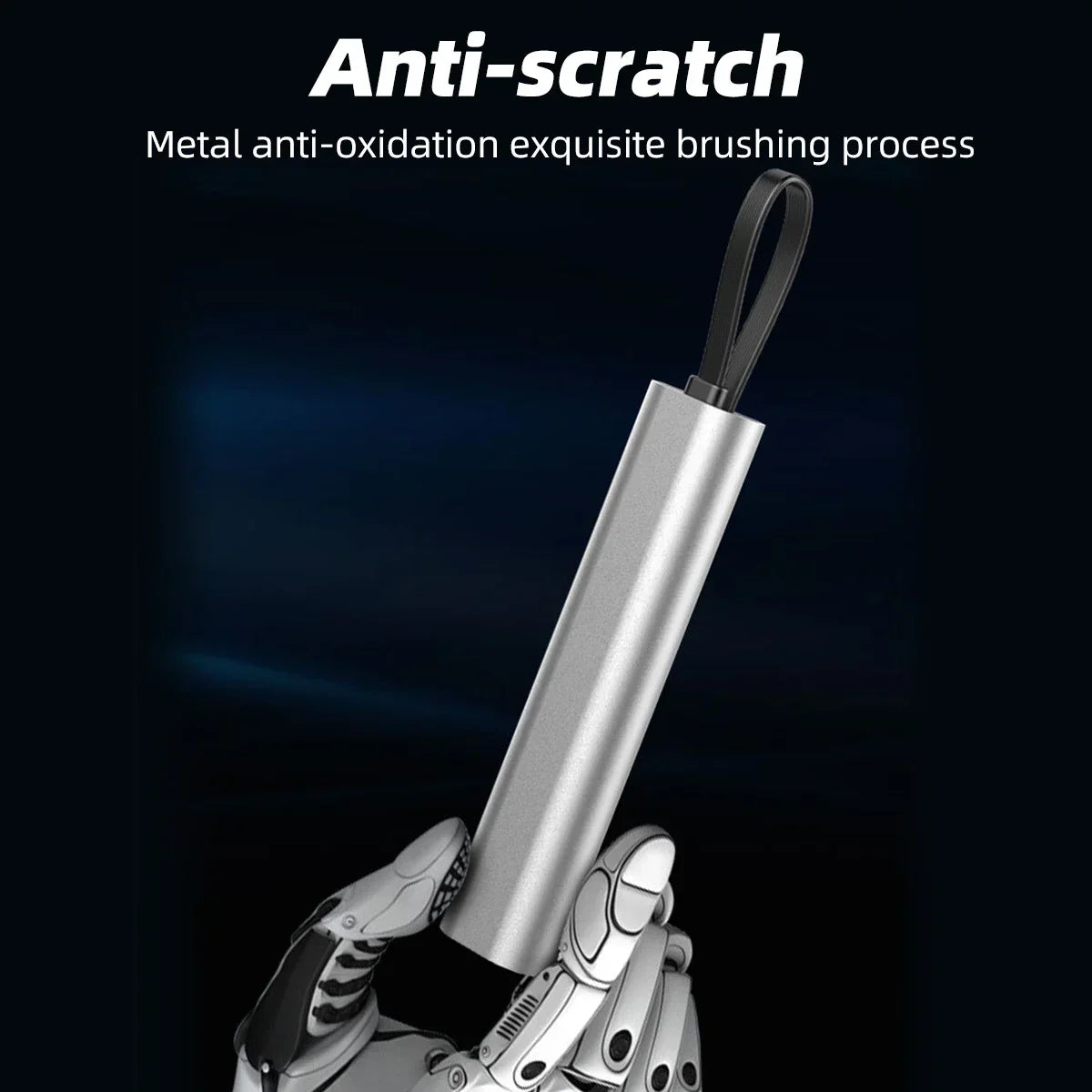 Norvo | 3i1 Metall Anti-Ripe Rask USB Smart Lading Kabel