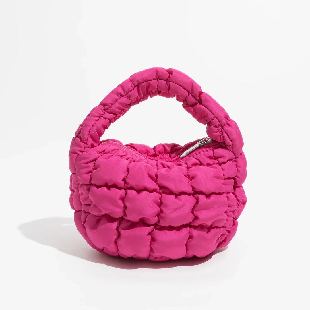 Norvo | Livlig quiltet rund mini bag