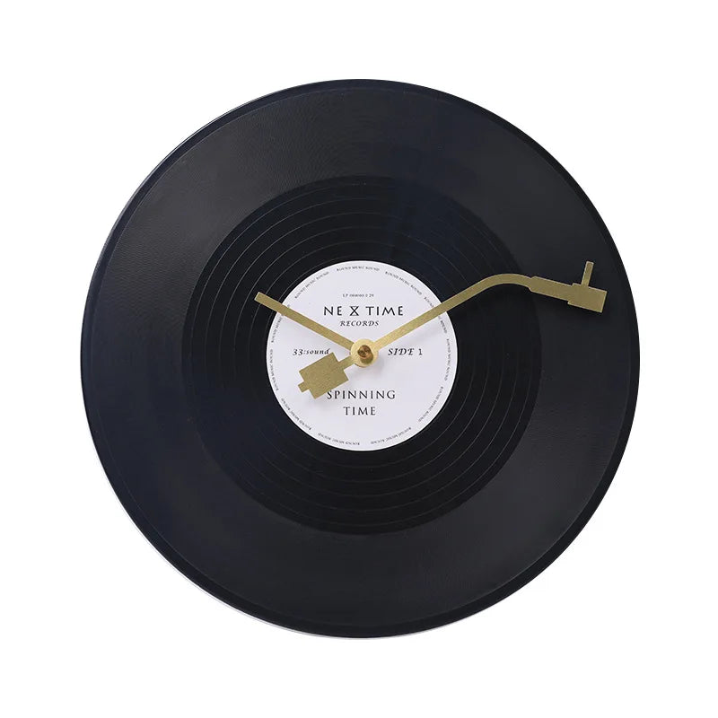 Norvo | Musikalisk Vinyl Plakatveggklokke
