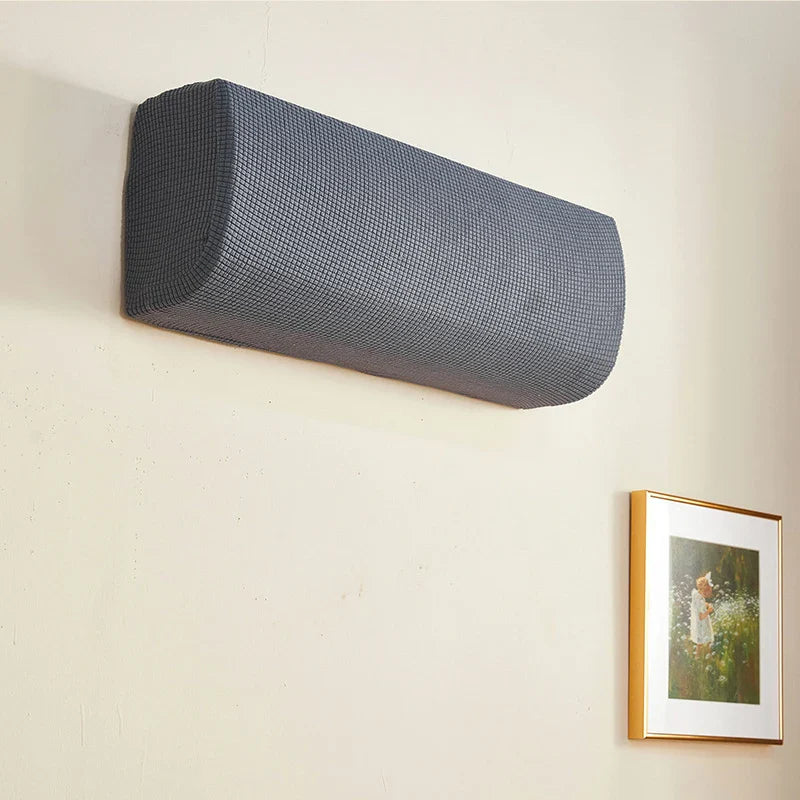 Norvo | Polar Fleece Klimaanlegg dekning: Veggmontert anti-støv beskyttelse, lett å rengjøre polyester AC dekning for husholdningsbruk