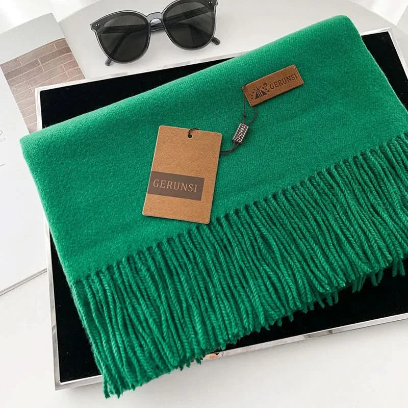 Norvo | Kvinne bomulls vinter skjerf – Myk, varm, elegant stil