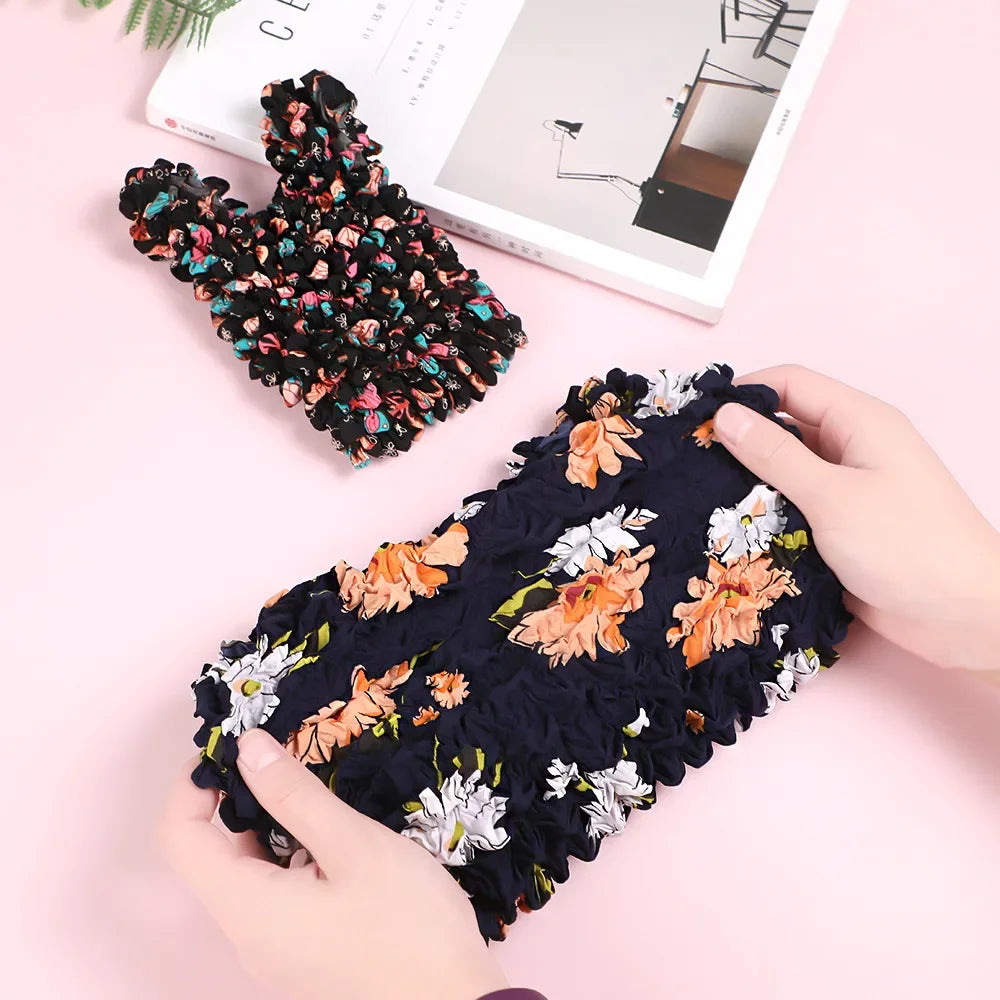 Norvo | Floral Stretch Shopper Mini Elastisk Bag