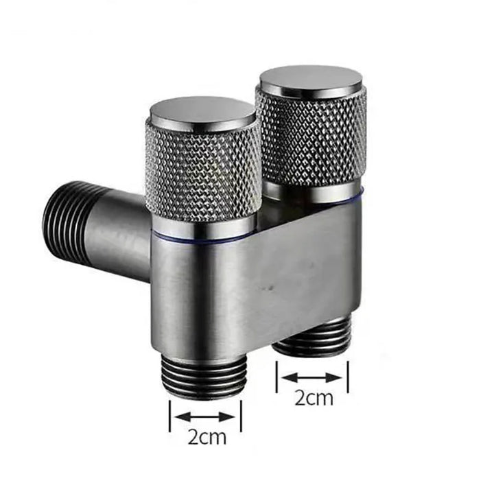 Dual Flow Pro – 2-i-1 Vegghane for toalett og vaskemaskin Norvo