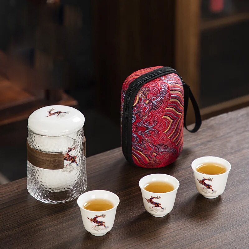 Norvo | Skoghjort Keramikk Te Sett