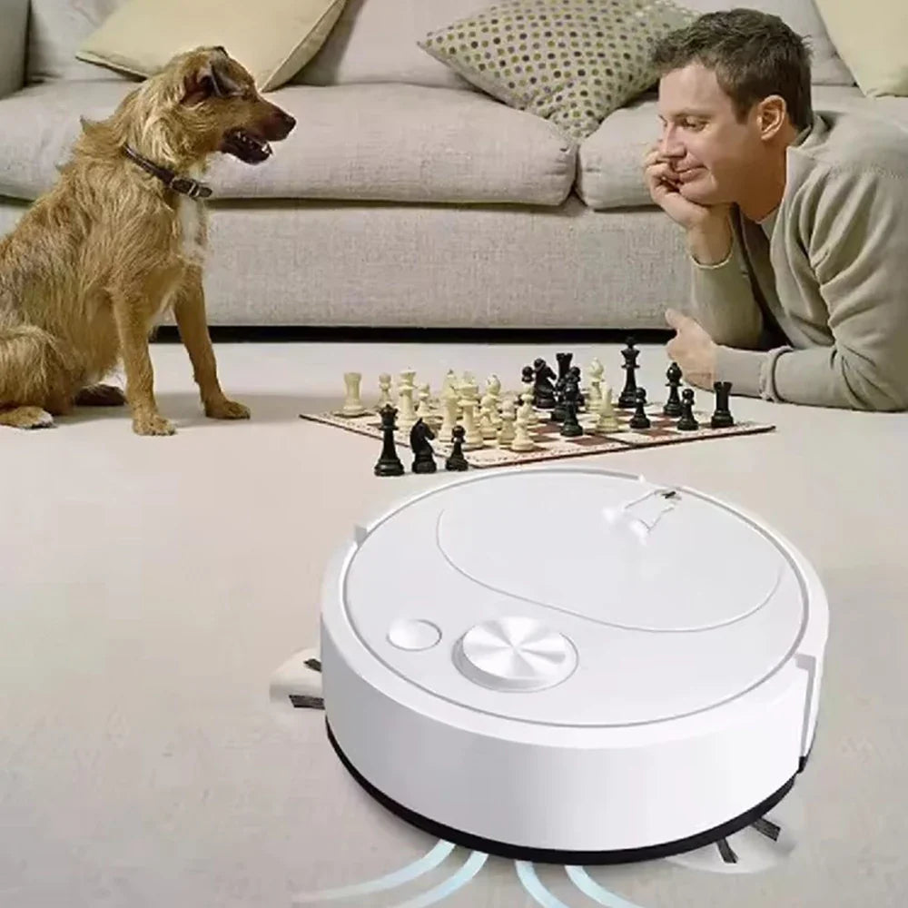 Norvo | Cleanyo ProMotion Smart Vacuum Robot 3-i-1 | 4000Pa kraft | Mopping, støvsuging og feiing | For tepper, fliser og dyrehår