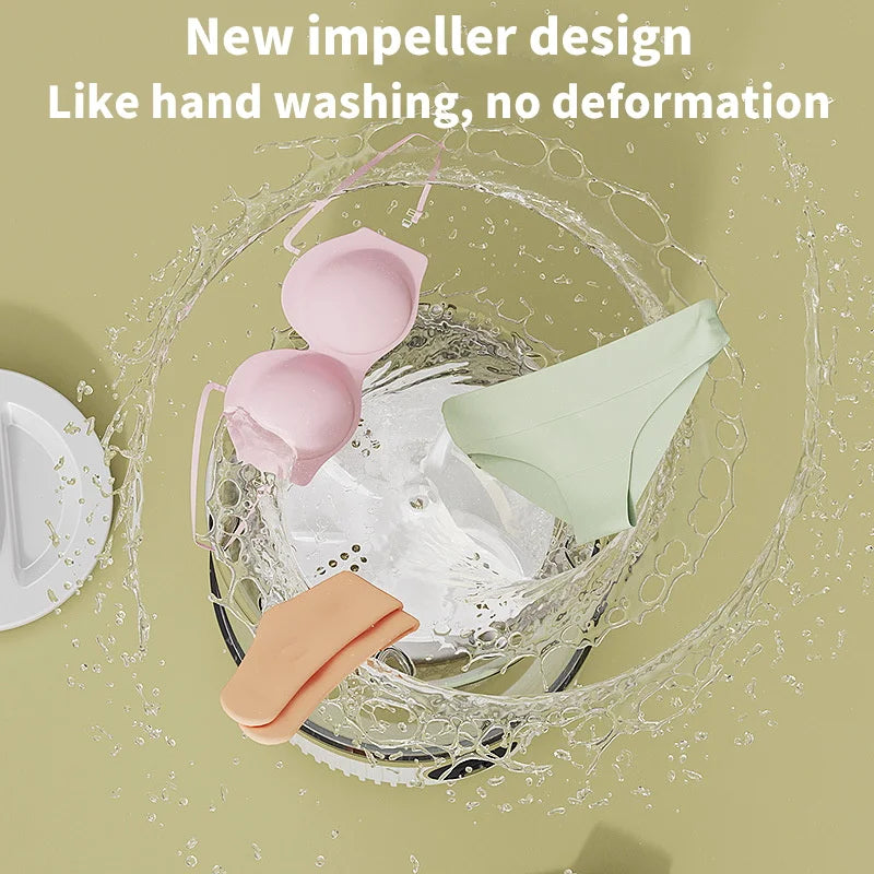 Norvo | Bærbar Mini Reise Ultralyd Vaskemaskin