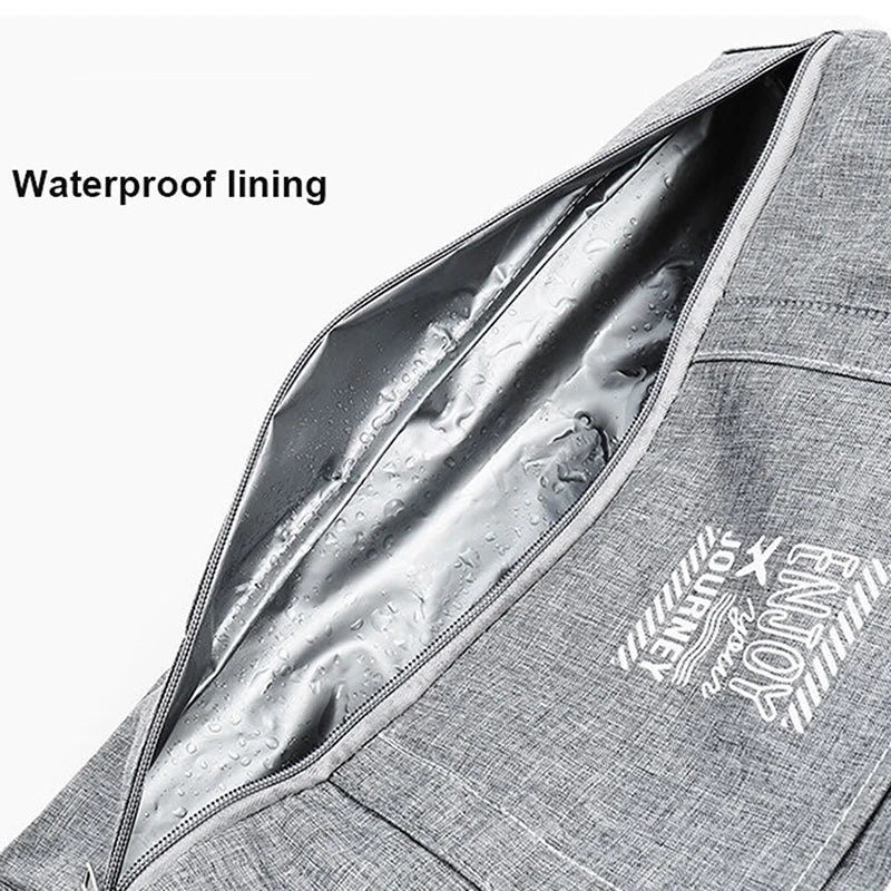 Norvo | Lugviva Sammenleggbar Reiseveske for Kvinner | Stor Helgevese laget av Oxford Stoff | Håndbagasje for Reise, Hverdag & Sport