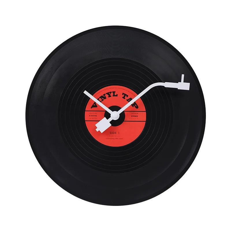 Norvo | Musikalisk Vinyl Plakatveggklokke