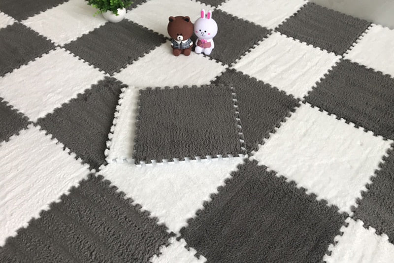 DIY Vinter Plush Puslespill Matte | Norvo