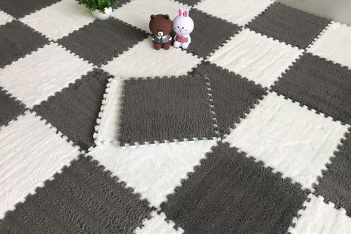 DIY Vinter Plush Puslespill Matte | Norvo