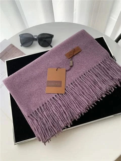 Norvo | Kvinne bomulls vinter skjerf – Myk, varm, elegant stil