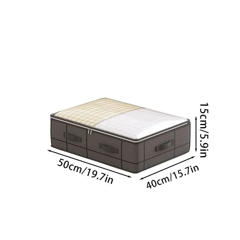 Norvo | FOLDABLE STORAGE BOX – Sammenleggbar oppbevaringsboks med gjennomsiktig design for klær, leker og hverdagsartikler