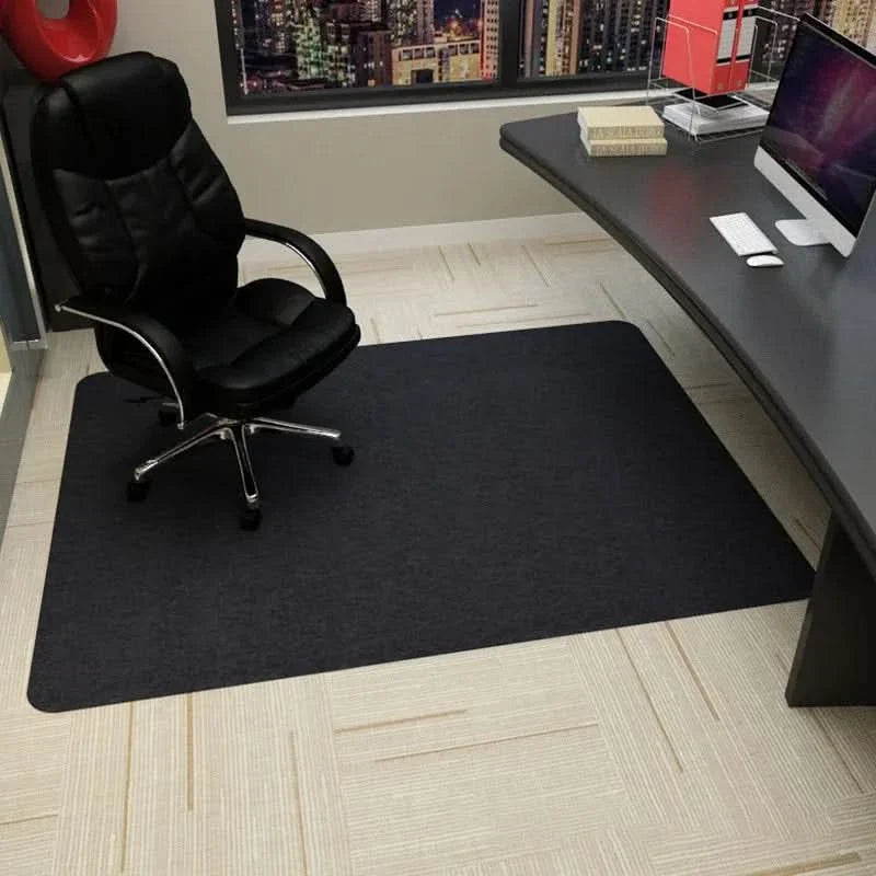 Norvo | 90x120cm Kontorstolmatte – Teppebeskytter for harde gulv