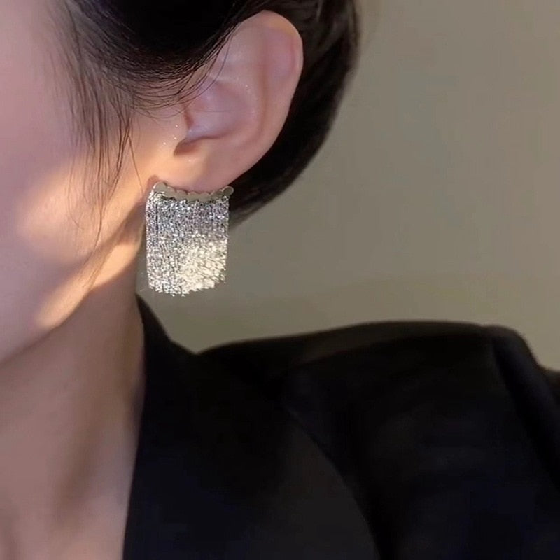 Norvo | Golden Shining City Kvast Øredobb