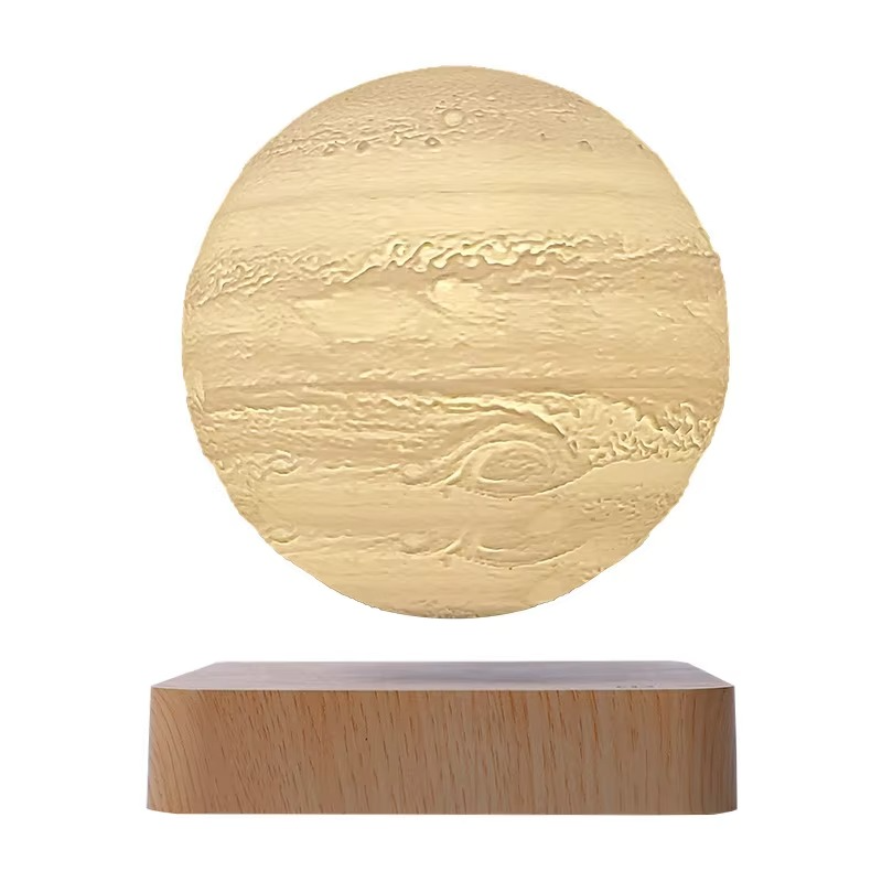 Norvo | Flytende 3D-trykt galakselampe med magnetisk svevebase – 5,5 tommer