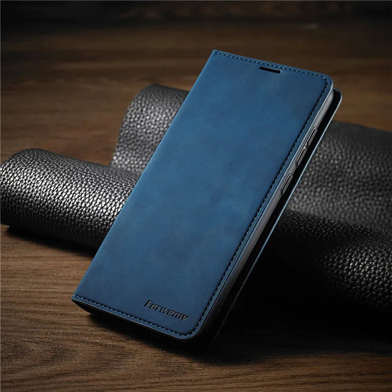 Norvo iPhone Case: Magnetisk Lærpouch for Stylish Beskyttelse