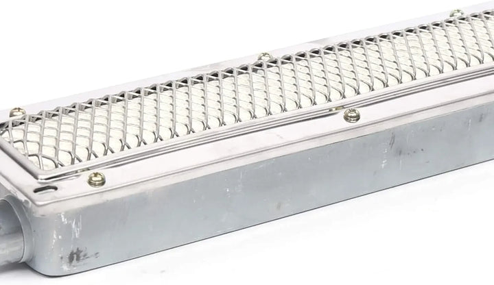 Norvo | ThermaGrill Gassgrill med Infrarød Keramisk Brenner | Rustfritt Stål | Rektangulær 41 × 8 × 5.8 cm | Røykfri & Energieffektiv | For Gastronomi & Utendørs