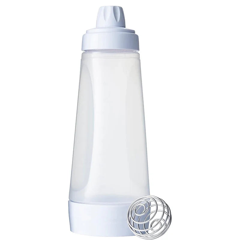 Norvo | Pancake-deig-dispenser-mikser med BlenderBall-tråddrikk - klemflaske pancake-shaker-dispenser JT194 fra LMETJMA