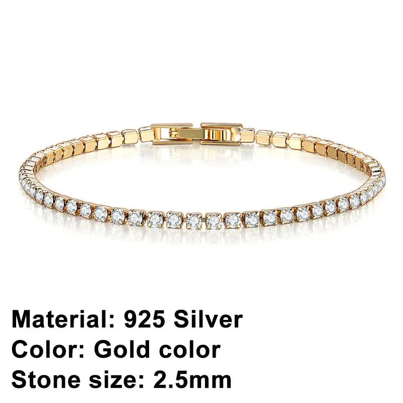 Norvo | Tennisarmbånd – Skinne med holdning: Eleganse i sterling sølv og hip-hop stil!