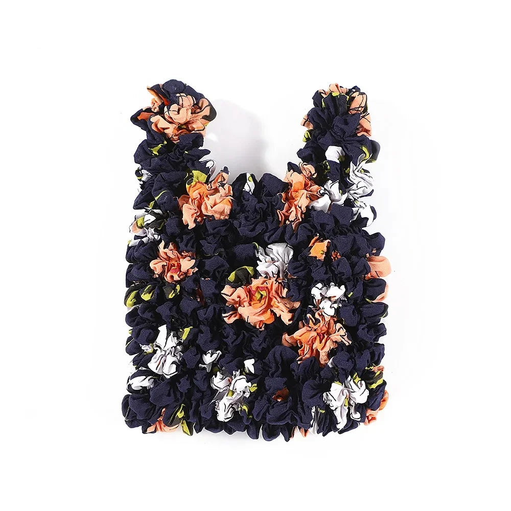 Norvo | Floral Stretch Shopper Mini Elastisk Bag