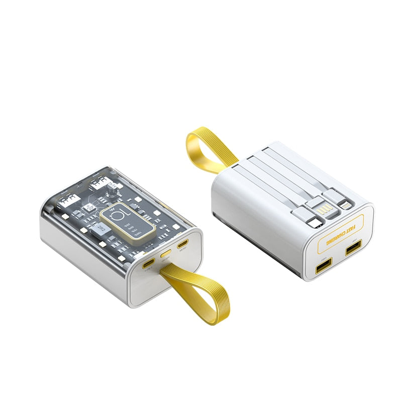 Norvo | Transparent Insight Hurtigladning Powerbank