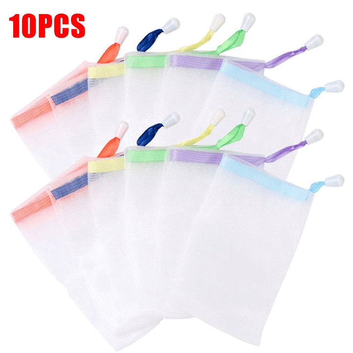 Norvo | 10Pcs Hengende Såpeorganisator Nettpose