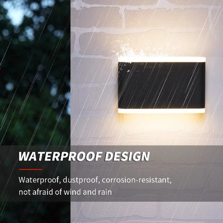 Norvo | Allsidig LED Vegglampe for Innendørs og Utendørs Bruk