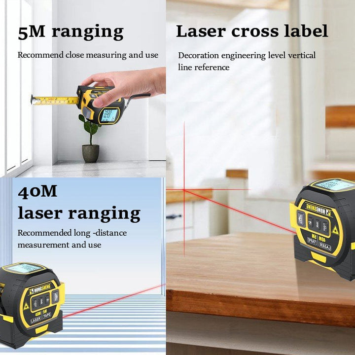 Norvo | 3i1 Ultimate Pro Laser Smart Målebånd