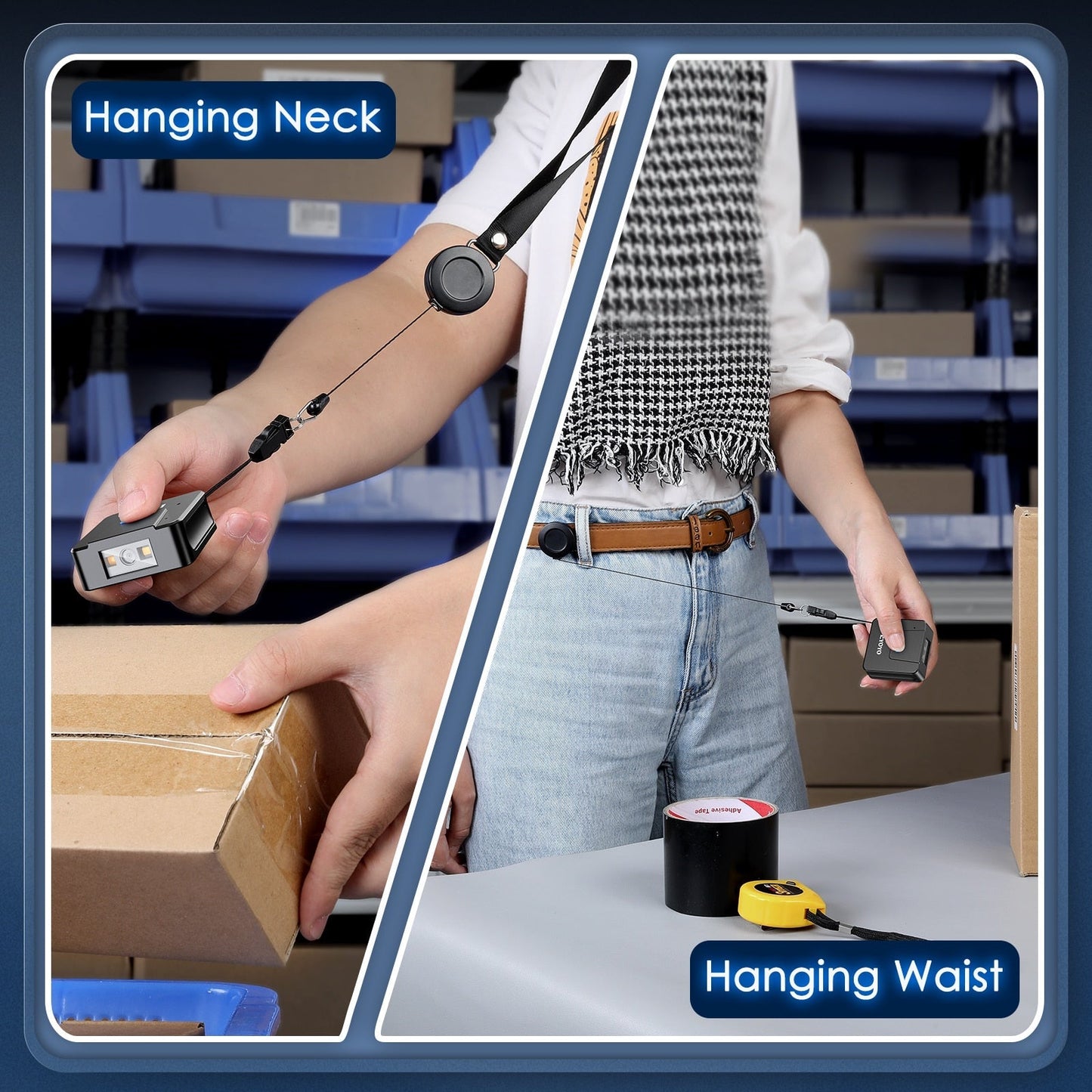 Norvo | Smart Scan Bluetooth Strekkodeskanner Hanske