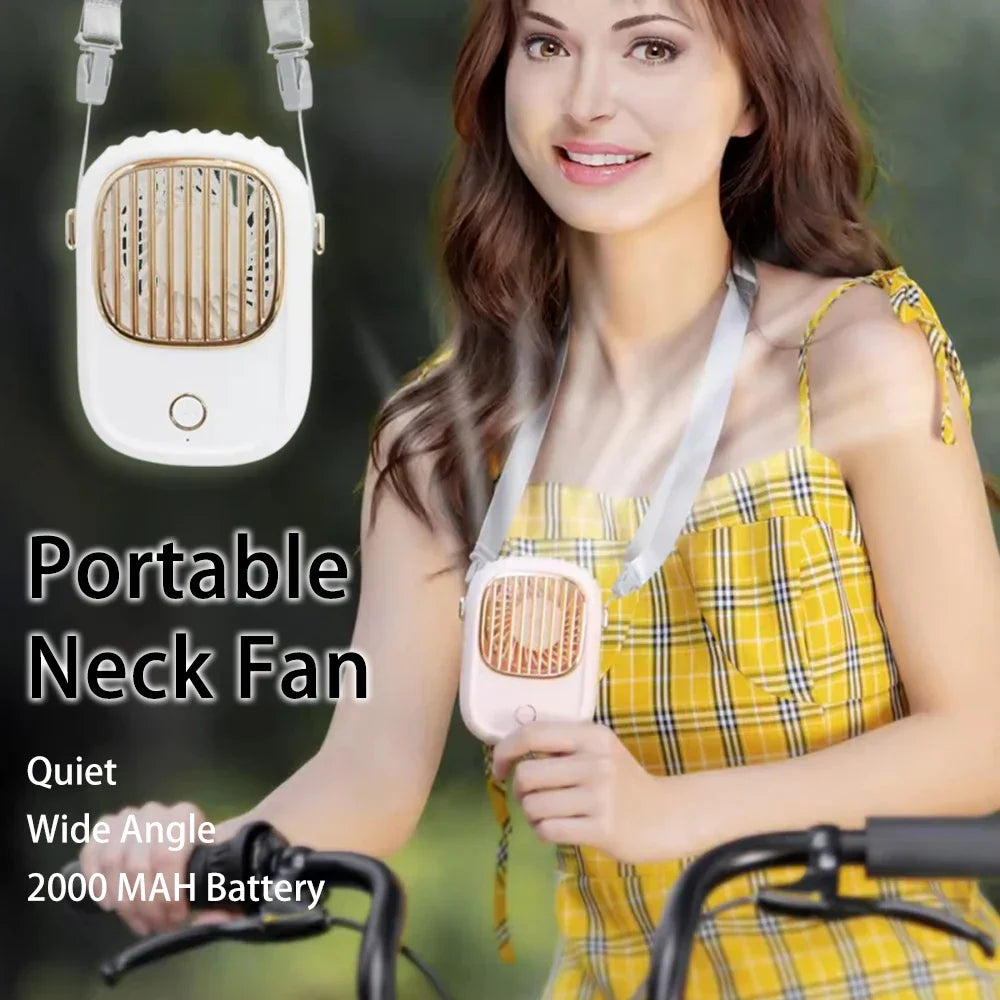 Norvo | AeroBreeze Nakke vifte | Bærbar, oppladbar vifte for komfort overalt