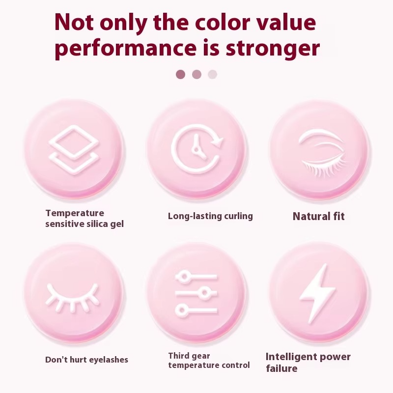 Norvo | Bærbar elektrisk øyenvippekrøller – Langvarig krøll og styling hele dagen