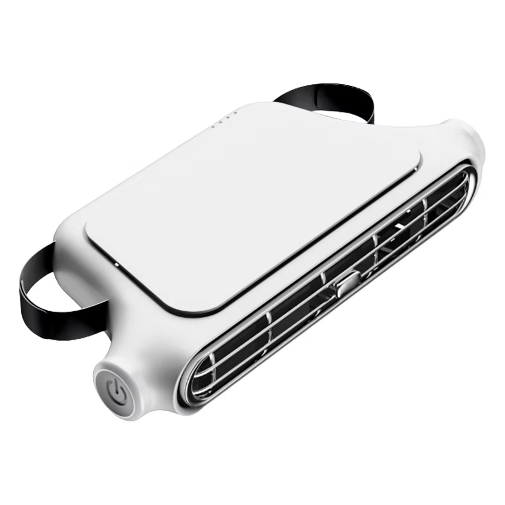 Norvo | Bil hodepute kjølevifte 3 hastigheter justerbar elektrisk bilsete vifte 5V/2A bil bakrests vifte bilinteriørtilbehør