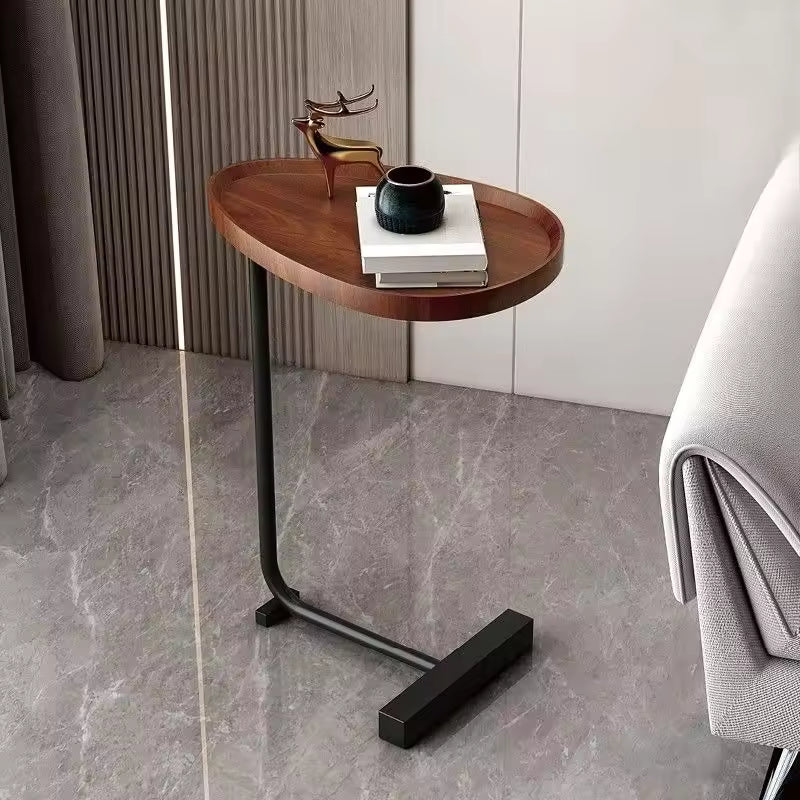 Norvo | C-formet mobil sidebord ideelt for sofa eller seng