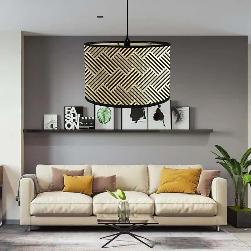 Norvo | Art Deco Trommel Lampeskjerm