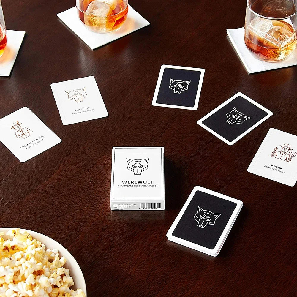 Devious Werewolf Kortspill - Moro Festspill for Voksne, Perfekt for Spillskvelder og Samlinger av Stellar Factory