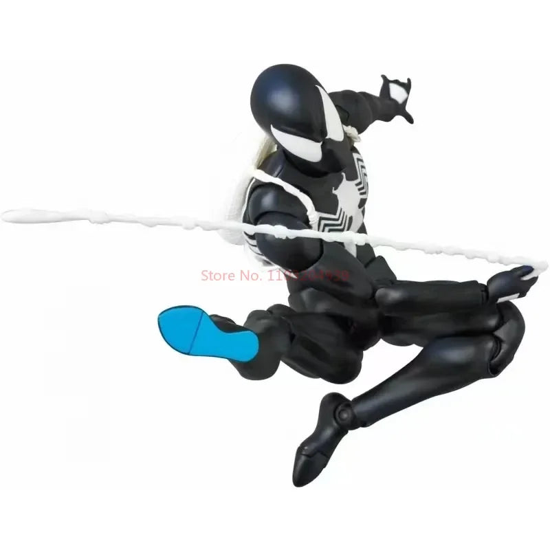 CT 1/12 Skala Spider-Man & Venom Actionfigurer - 6-tommers Samlemodell Dukker for Anime-fans, Mafex 147 Utgivelse