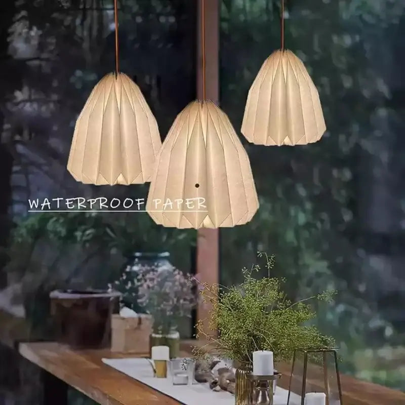 Norvo | Elegant origami-inspirert papirlanterne