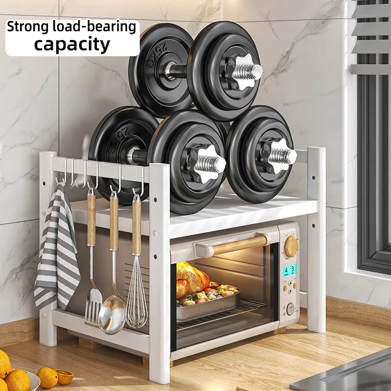 Frendorf | Kjøkken Mikrobølgeovn Hylle Multi-Lag Krydder Organisator Rustmotstandsdyktig – CookRack